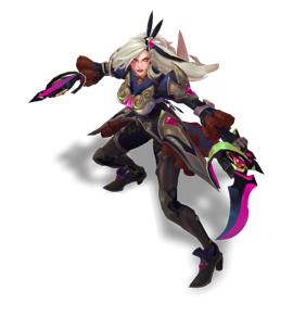 Battle Queen Katarina Obsidian chroma