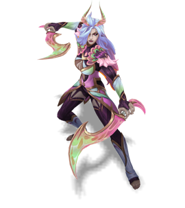 Faerie Court Katarina Rose Quartz chroma