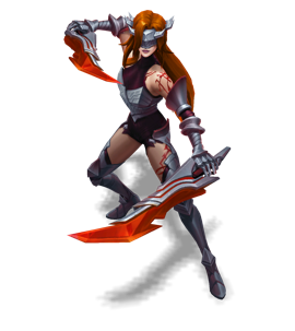 Chosen of the Wolf Katarina Ruby chroma