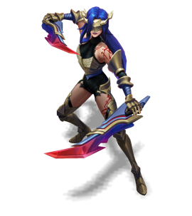 Chosen of the Wolf Katarina Sapphire chroma