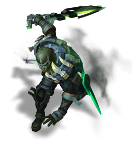 PsyOps Pyke Emerald chroma