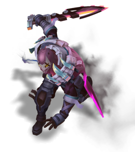 PsyOps Pyke Rose Quartz chroma
