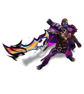 Soul Fighter Pyke Tanzanite chroma
