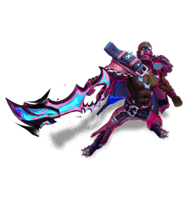 Soul Fighter Pyke Rose Quartz chroma