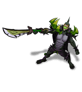 Fright Night Pyke Emerald chroma
