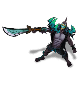 Fright Night Pyke Turquoise chroma
