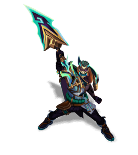 Inkshadow Pyke Turquoise chroma
