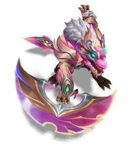 Dawnbringer Renekton Rose Quartz chroma