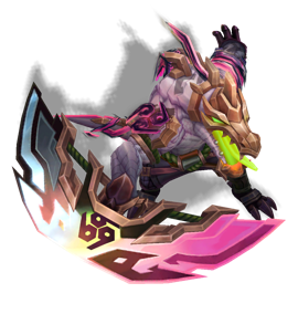 Inkshadow Renekton Rose Quartz chroma