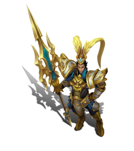 Warring Kingdoms Jarvan IV Golden chroma