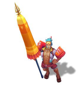 Pool Party Jarvan IV Ruby chroma