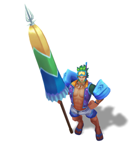 Pool Party Jarvan IV Aquamarine chroma