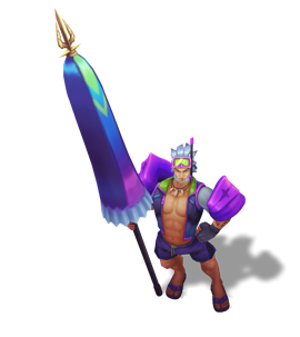 Pool Party Jarvan IV Amethyst chroma