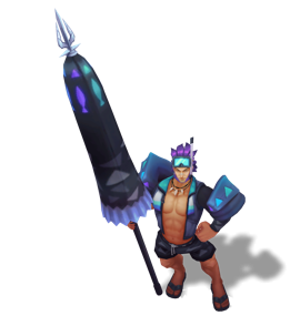 Pool Party Jarvan IV Obsidian chroma