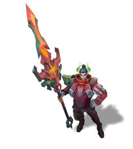 Lunar Beast Jarvan IV Ruby chroma