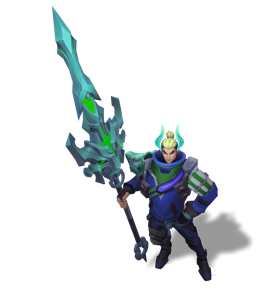 Lunar Beast Jarvan IV Sapphire chroma