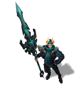 Lunar Beast Jarvan IV Obsidian chroma