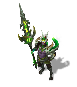 Nightbringer Jarvan IV Emerald chroma