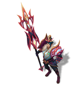 Mythmaker Jarvan IV Rose Quartz chroma