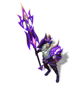 Mythmaker Jarvan IV Tanzanite chroma
