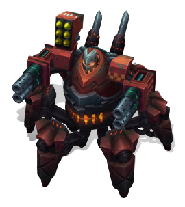 Battlecast Urgot Ruby chroma