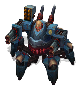 Battlecast Urgot Sapphire chroma