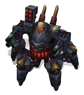 Battlecast Urgot Obsidian chroma