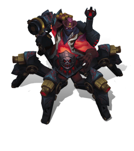 High Noon Urgot Ruby chroma