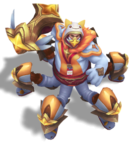 Pajama Guardian Cosplay Urgot Catseye chroma
