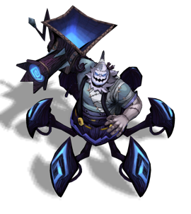 Fright Night Urgot Sapphire chroma