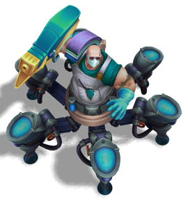 Urgot the Clogfather Turquoise chroma