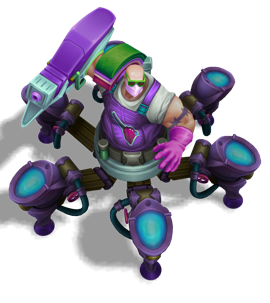 Urgot the Clogfather Tanzanite chroma