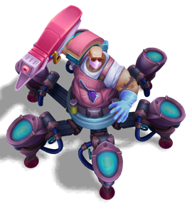 Urgot the Clogfather Rose Quartz chroma