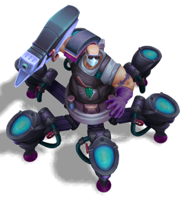 Urgot the Clogfather Obsidian chroma