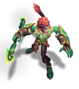 Battle Academia Wukong Emerald chroma