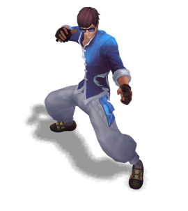 Dragon Fist Lee Sin Blue chroma