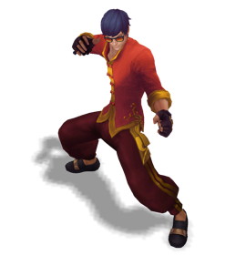 Dragon Fist Lee Sin Ruby chroma