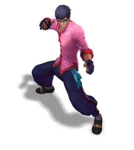 Dragon Fist Lee Sin Rose Quartz chroma