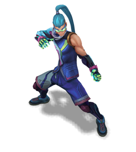 Zenith Games Lee Sin Sapphire chroma