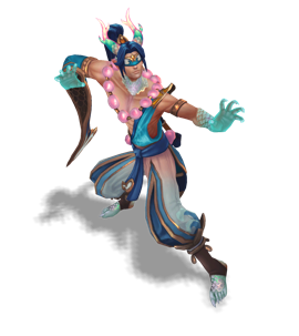 Heavenscale Lee Sin Aquamarine chroma