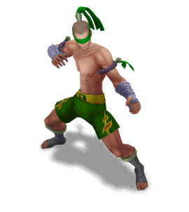 Muay Thai Lee Sin Emerald chroma