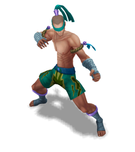 Muay Thai Lee Sin Turquoise chroma