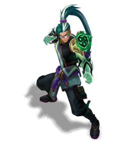 Inkshadow Lee Sin Emerald chroma