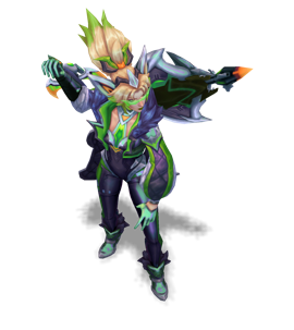 Battle Bat Vayne Emerald chroma
