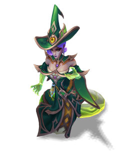 Bewitching Cassiopeia Emerald chroma