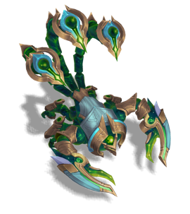 Cosmic Sting Skarner Emerald chroma
