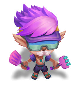 Pool Party Heimerdinger Amethyst chroma
