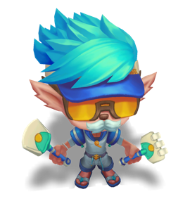 Pool Party Heimerdinger Aquamarine chroma