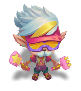 Pool Party Heimerdinger Rose Quartz chroma
