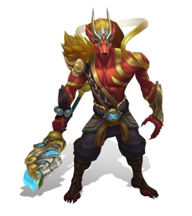 Lunar Guardian Nasus Ruby chroma